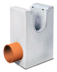 BIRCOsolid® grid channel Nominal width 300 Outfall units