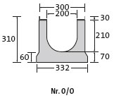 BIRCOsir® Small dimensions Nominal width 200 AS Channels Channel elements with anchoring system | 0.5% internal inbuilt fall