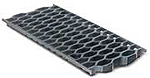 BIRCOsir® Small dimensions Nominal width 200 AS Gratings Honeycomb grating I ductile iron