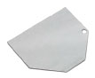 BIRCOslotted steel covers Nominal width 150 AS Accessories End caps 1,5 mm