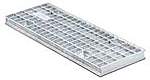 BIRCOsir® Small dimensions Nominal width 100 Gratings Mesh gratings