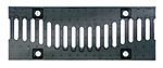 BIRCOsir Small dimensions Nominal width 100 Gratings Design ductile iron grating 'Wave'