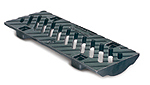 BIRCOsir® Small dimensions Nominal width 100 Gratings Design ductile iron grating 'Diagonal'