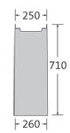 BIRCOsir® Small dimensions Nominal width 150 Outfall units In-line outfall unit I 1 pièce