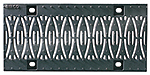 BIRCOsir Small dimensions Nominal width 150 Gratings Design ductile iron grating 'Ellipse'