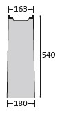 BIRCOlight® Nominal width 100 AS Outfall units In-line outfall unit I 1-piece