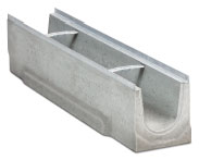 BIRCOlight® Nominal width 150 AS Channels Channel elements with anchoring system I 0.5 % internal inbuilt fall