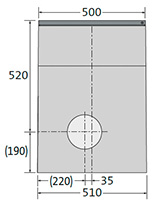 BIRCOlight® Nominal width 150 AS Outfall units In-line outfall unit with anchoring system | 1-piece