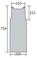 BIRCOlight® Nominal width 150 AS Outfall units In-line outfall unit with anchoring system | 1-piece
