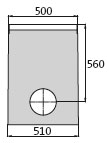 BIRCOprotect Nominal width 200 Outfall units In-line outfall unit | with PEHD pipe support | 1-piece