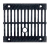 BIRCOprotect Nominal width 200 Gratings Ductile iron slotted gratings | twofold | for shut-off outfall unit