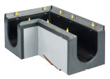 BIRCOdicht Nominal width 300 Channels Corner pieces 90° | without internal inbuilt fall