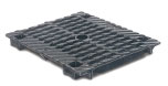 BIRCOdicht point drainage without nominal width Gratings Ductile iron slotted grating | two-fold | for shut-off outfall unit
