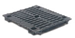 BIRCOdicht Nominal width 300 Gratings Ductile iron slotted gratings I twofold I for shut-off outfall unit