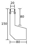 BIRCOtop S-Series Slotted channels Channels Channel elements I asymmetrical