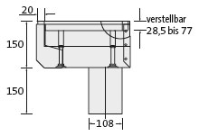 BIRCOtop S-Series Slotted channels Maintenance chambers Maintenance chambers