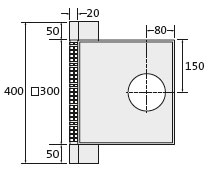 BIRCOtop S-Series Slotted channels Maintenance chambers Maintenance chambers