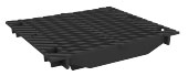 BIRCOmax-i® Nominal width 320 Gratings Ductile iron slotted gratings I twofold I for channel with ductile iron angles