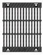 BIRCOmax-i® Nominal width 420 Gratings Ductile iron slotted gratings I threefold I for channel with ductile iron angles