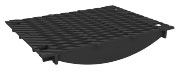 BIRCOmax-i® Nominal width 420 Gratings Ductile iron slotted gratings I threefold I for channel with ductile iron angles