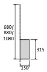 BIRCOmax-i® Nominal width 520 Accessories End caps with outlet DN 315