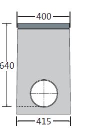 BIRCOsir® Point Drainage Point Drainage 40/40 Outfall units 40/40 Outfall unit I 40/40 I 1-piece
