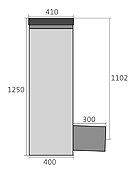 BIRCOdicht point drainage without nominal width Outfall units Point drainage 40/40 I 1-piece