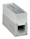 BIRCOslotted steel covers Nominal width 100 Slotted steel covers Access covers I 2-piece I material thickness 4 mm