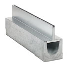 BIRCOslotted steel covers Nominal width 100 Slotted steel covers Slotted steel covers I symmetrical I material thickness 1,5 mm
