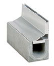 BIRCOslotted steel covers Nominal width 100 Slotted steel covers Slotted steel covers I asymmetrical I material thickness 4 mm