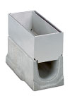BIRCOslotted steel covers Nominal width 150 AS Slotted steel covers Access covers I 2-piece I material thickness 4 mm