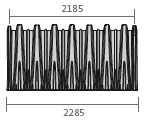 BIRCOsolid® grid channel Nominal width 300 Services BIRCO Rigolentunnel von StormTech® MC-3500