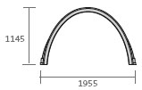 BIRCOsolid® grid channel Nominal width 300 Services BIRCO Rigolentunnel von StormTech® MC-3500