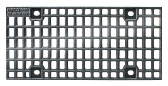 BIRCOsolid grid channel Nominal width 150 Gratings Ductile iron mesh gratings