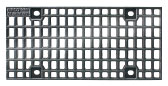 BIRCOsolid® grid channel Nominal width 150 Gratings Ductile iron mesh gratings