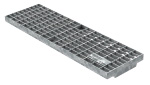 BIRCOlight® with ductile iron angles Nominal width 100 Gratings Mesh gratings