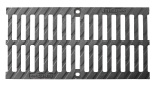 BIRCOlight® with ductile iron angles NW 200 Gratings Ductile iron double slottet gratings