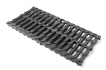 BIRCOlight® with ductile iron angles NW 200 Gratings Ductile iron double slottet gratings