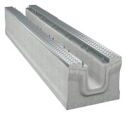 BIRCOmassiv Nominal width 170 Channels Channel elements I without internal fall I with 1-piece hot-dipped galvanized surface protection