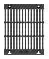 BIRCOsir® Large dimensions Nominal width 420 Gratings Ductile iron slotted gratings I twofold