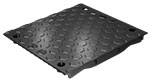 BIRCOcanal Nominal width 420 Gratings Hexagon ductile iron cover I for supply channels with angles