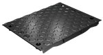 BIRCOcanal® Nominal width 520 Gratings Hexagon® ductile iron cover I for supply channels with angles