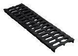 BIRCOslim® Nominal width 100 Gratings Ductile iron double slotted grating