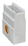 BIRCOslim® Nominal width 150 Outfall unit In-line outfall unit, 1-piece
