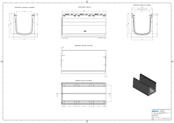 BIRCOmax-i® NW 520 channel, 1.5 m, height 800