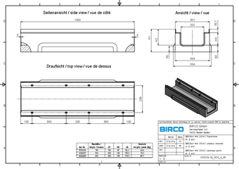 BIRCOsir® NW 200 AS shallow channel