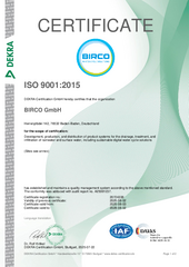 Quality Management System I DIN EN ISO 9001
