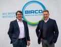 BIRCO GmbH head office Managing directors Christian Merkel and Ingo Markgraf present the new BIRCO logo