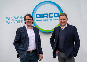 BIRCO GmbH head office Managing directors Christian Merkel and Ingo Markgraf present the new BIRCO logo