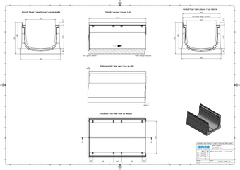 BIRCOsir® NW 520 channel 1 m, height 550